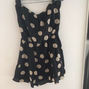 flow polka dot dress